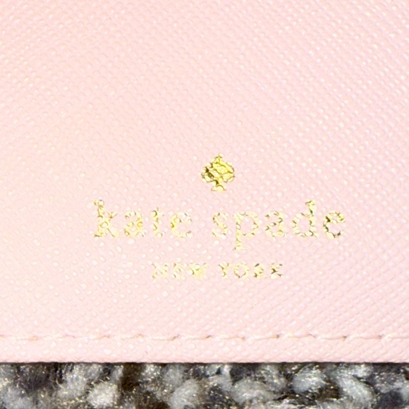 Kate spade light pink slim snap card holder wallet - Picture 11 of 13